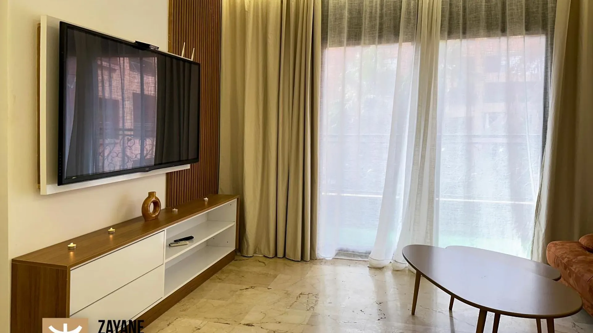 Premium Hivernage Amazigh 2Br Flat - Zayane Homes Marrakesh Apartment
